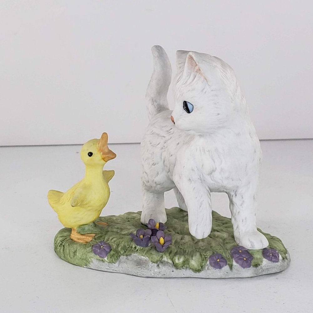 Danbury Mint MBI Too Close For Comfort Cat Figurine 1992 Vintage - Picture 2 of 6